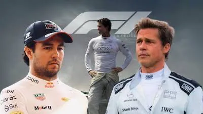 Checo Pérez en F1: La película junto a Brad Pitt