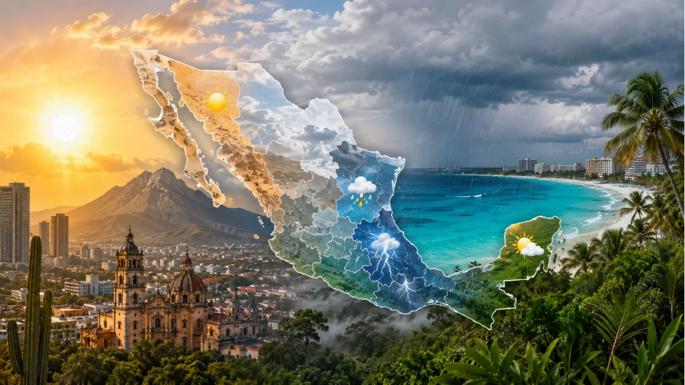 Clima en México HOY- calor sofocante y lluvias sorprenderán este viernes 8 de mayo
