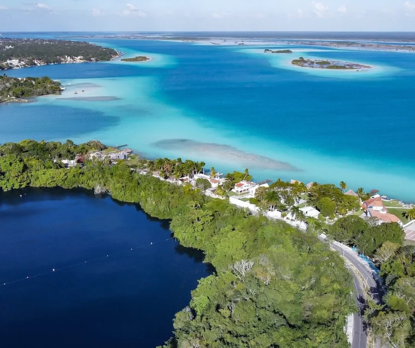 Bacalar- los colores que el agua no explica.