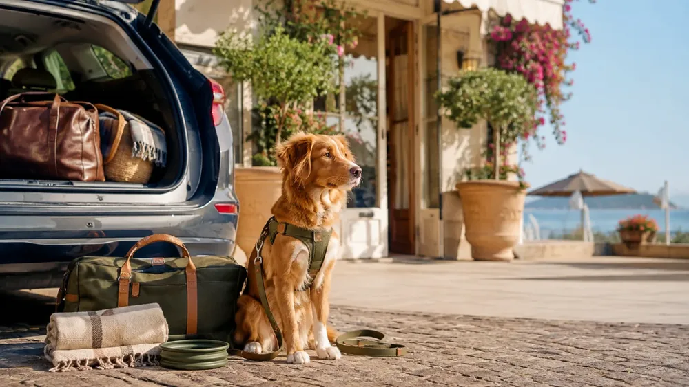 Viajar con perro en verano exige algo más que buena intención- seguridad, descansos, agua y un hospedaje realmente preparado para recibirlo también forman parte del viaje.
