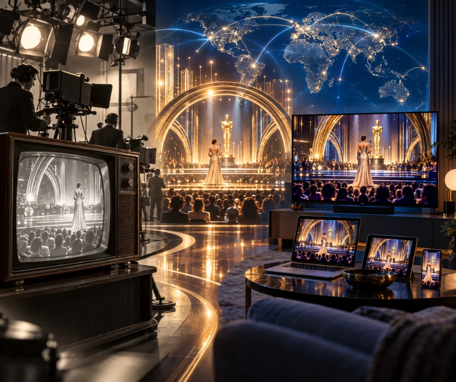 De la televisión tradicional al streaming global- los grandes premios ya no sólo compiten por una audiencia