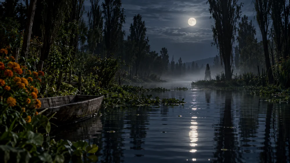La figura de La Llorona cambia de una región a otra, pero el agua, la noche y su lamento siguen apareciendo como elementos centrales de una de las leyendas más reconocibles de México.