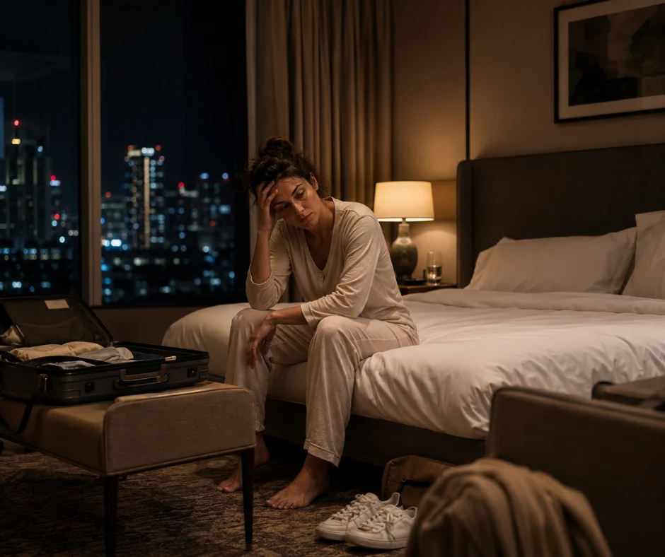 Llegar exhausta no siempre significa dormir mejor- después de un día intenso, reservar unos minutos para bajar el ritmo puede facilitar la transición hacia el descanso.