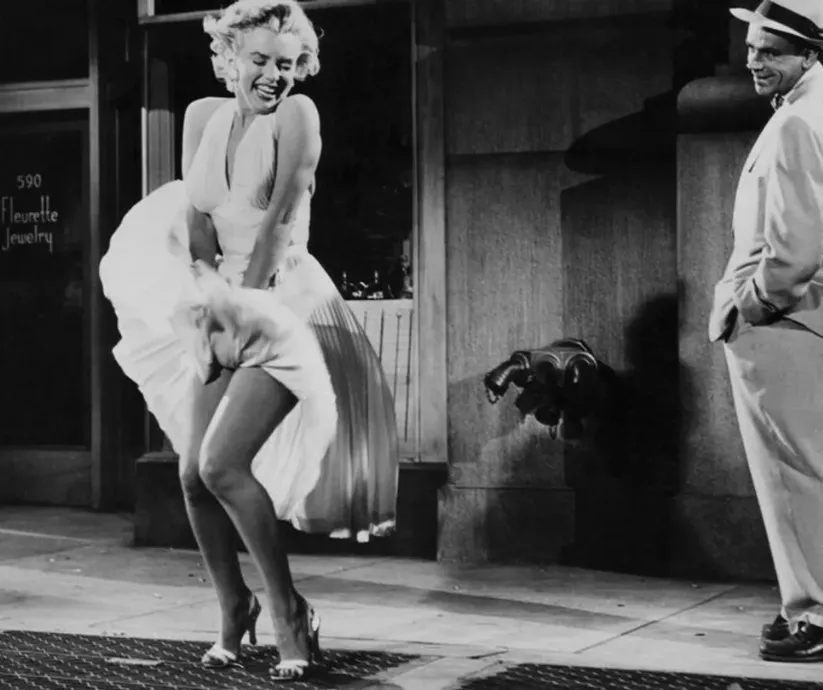 vestido blanco de marilyn