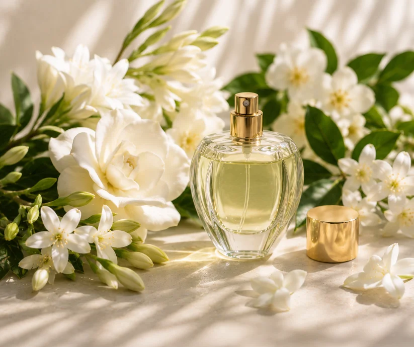 En verano, las flores también saben hablar bajito. Jazmín, gardenia y otros acordes florales pueden conservar toda su elegancia cuando se vuelven más frescos, transparentes y ligeros sobre la piel. 