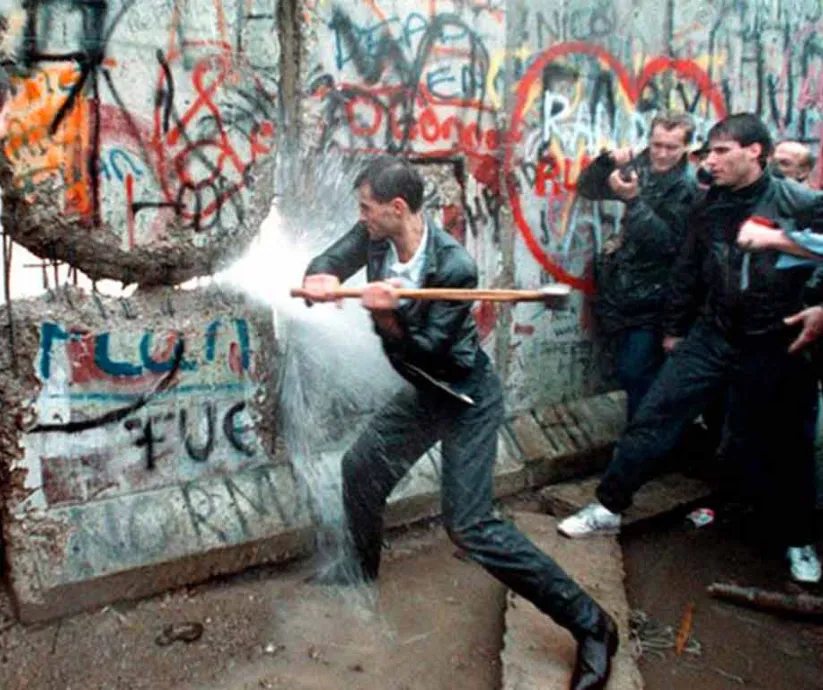 caida del muro de berlin