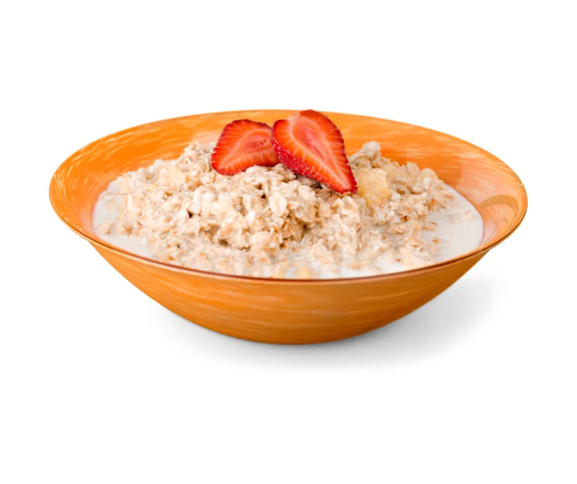avena y fresas