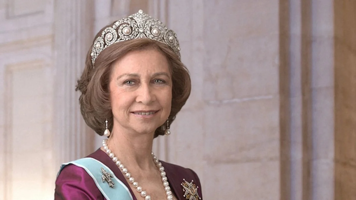 La Reina Sofía de Grecia, madre de Felipe VI y reina consorte de España entre 1975 y 2014.