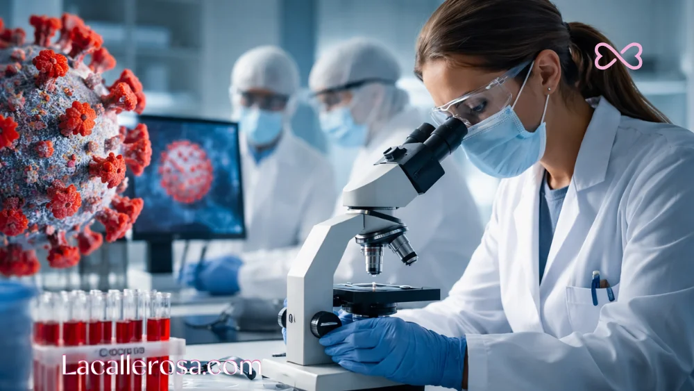 Variante Cicada del COVID durante análisis en laboratorio epidemiológico