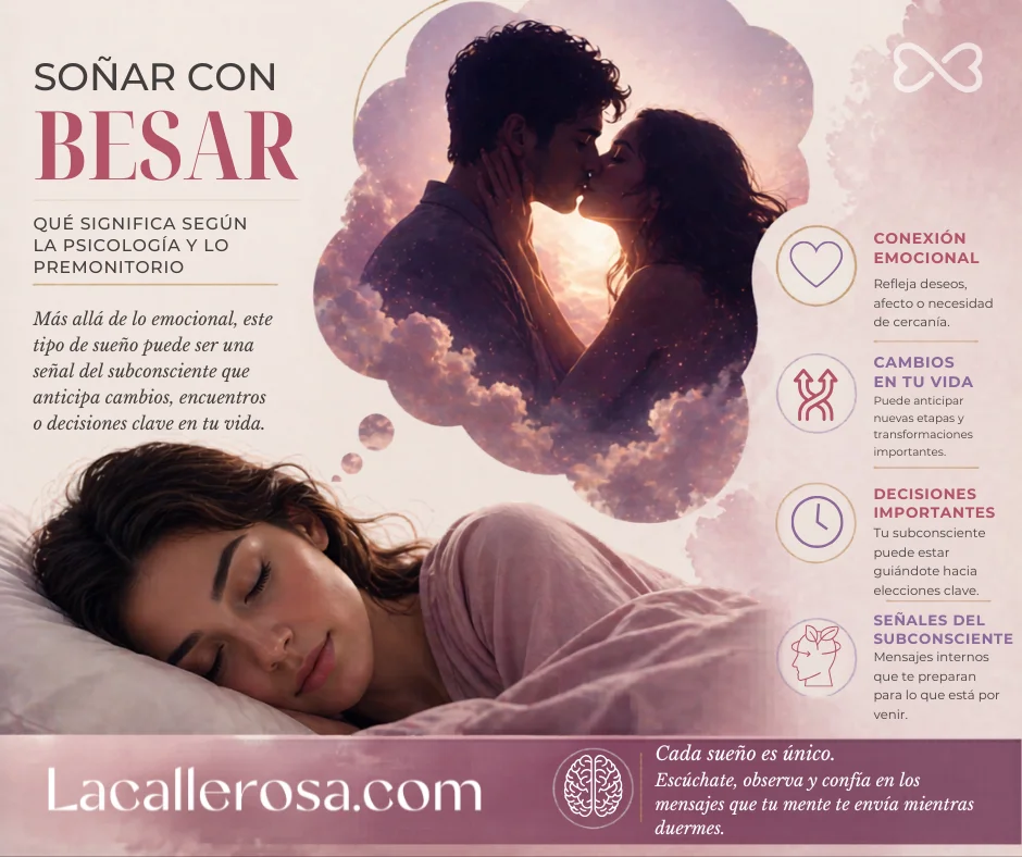 soñar con besar