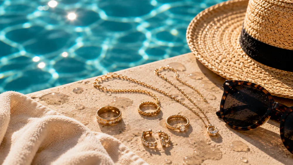 Cómo cuidar tus joyas en verano.