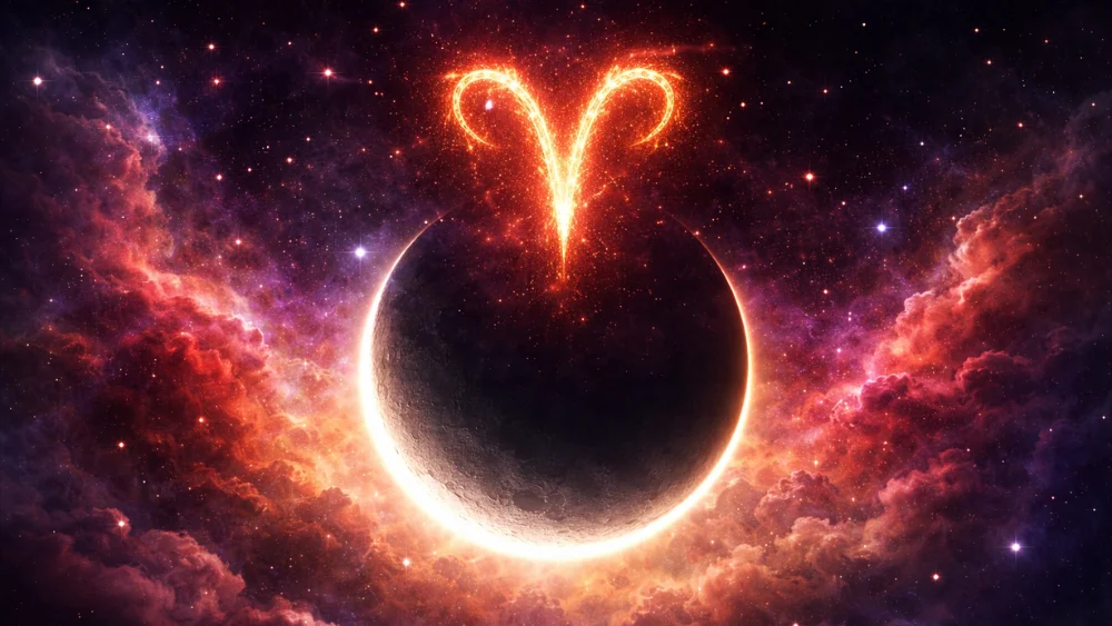 Luna Nueva en Aries 2026 impactando a los signos con cambios inevitables y decisiones importantes