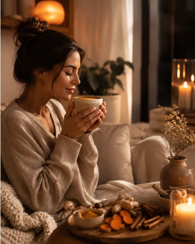  La golden milk está en la belleza, la calma, la digestión, descanso, luminosidad. 