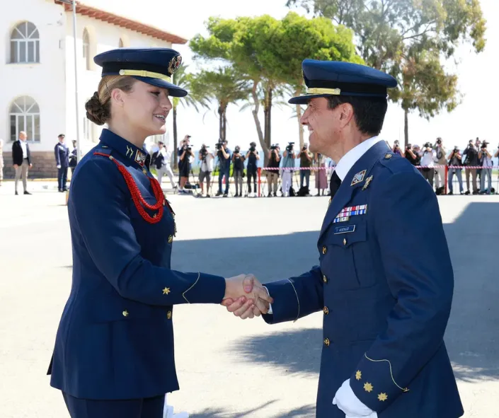 princesa leonor escuela del aire