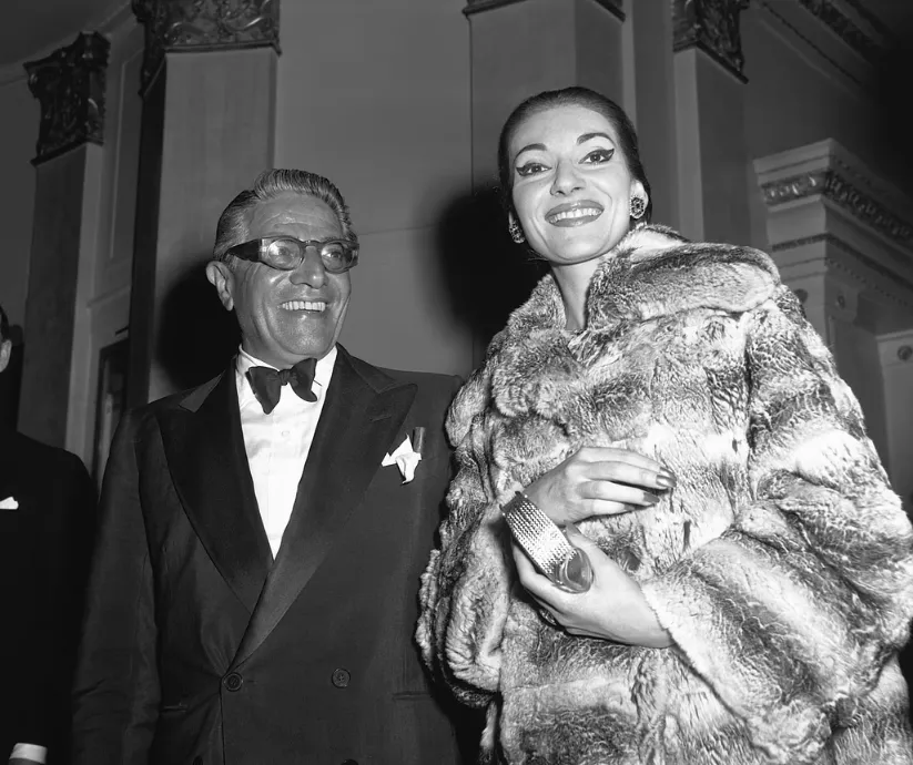 maria callas y onassis