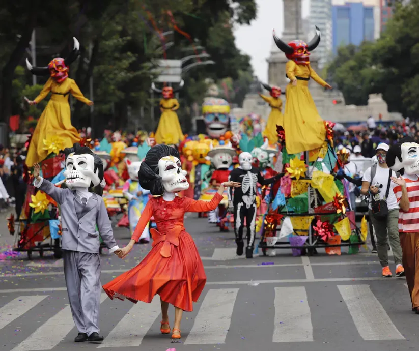 desfile dia de muertos cdmx