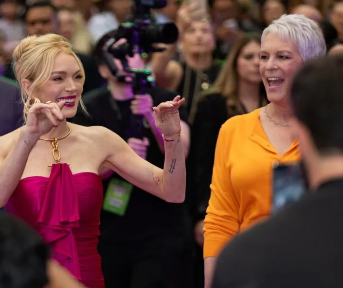 lindsay lohan y jamie lee curtis