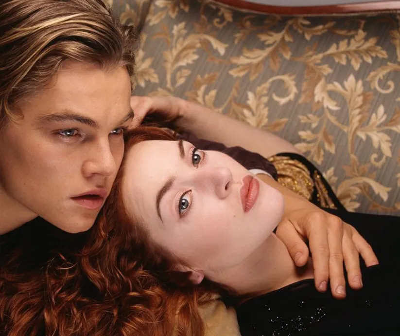 kate y leonardo en titanic