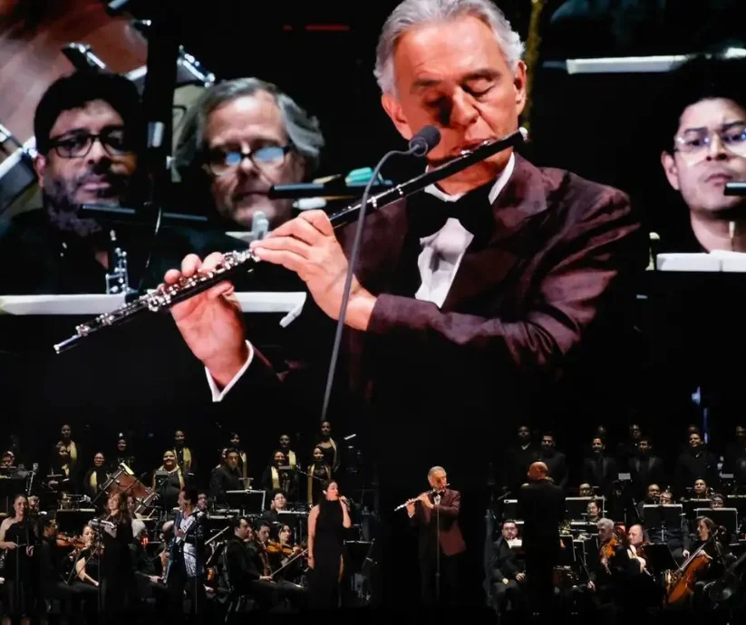 Andrea Bocelli reunió multitudes sin perder la esencia de la música clásica.