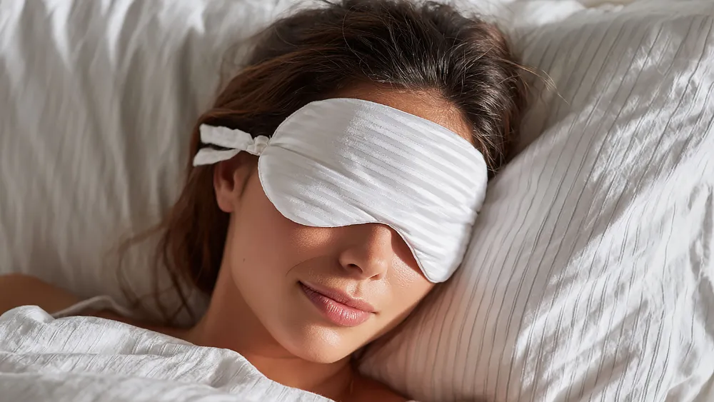 mujer durmiendo y almohada