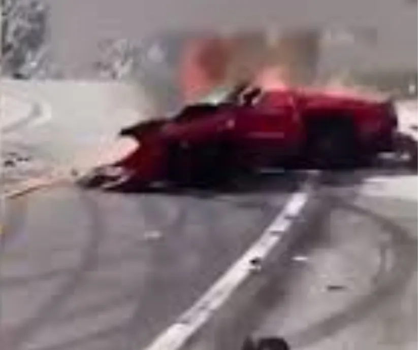 accidente ferrari