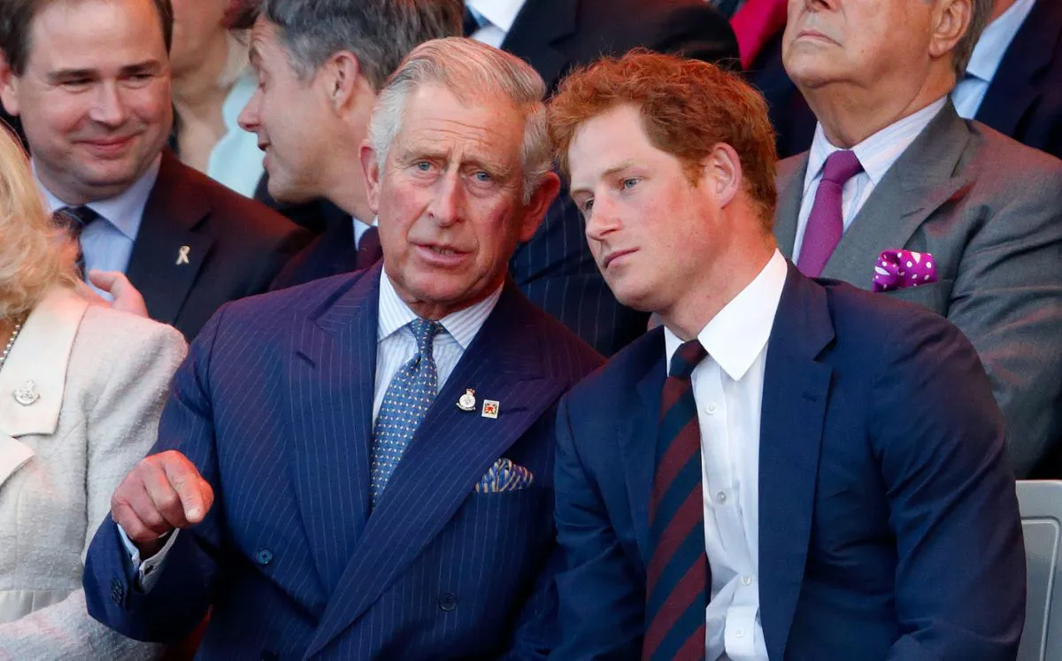 rey carlos iii y harry