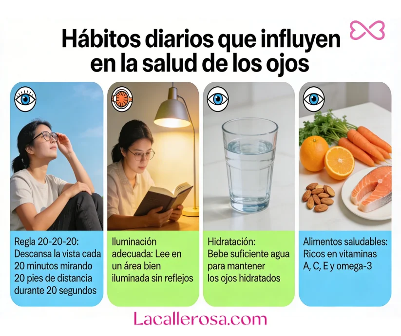Los especialistas subrayan hábitos cotidianos que fortalecen la visión