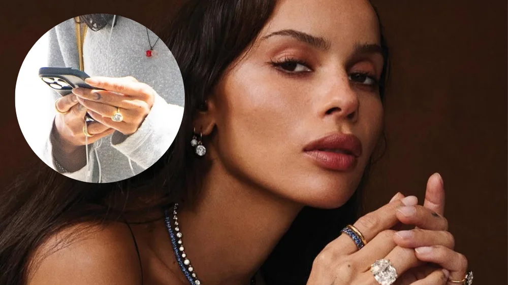 Harry Styles y Zoë Kravitz desatan rumores de compromiso