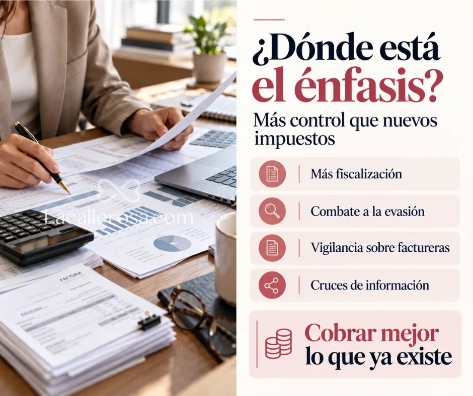 El Paquete Económico 2027 pone el foco en una mayor fiscalización y en combatir la evasión.