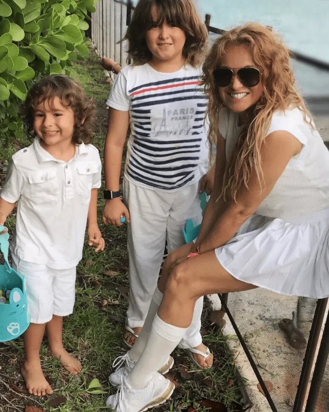 Paulina e hijos