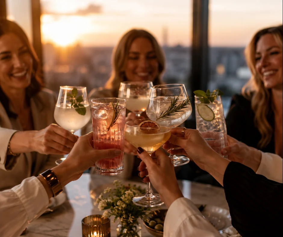 Brindar ya no depende del alcohol. Hoy, una buena conversación, una copa bien pensada y la libertad de elegir también son parte de la celebración.