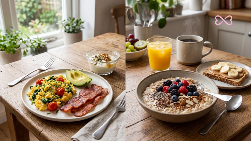 Fibra o proteínas en el desayuno- qué es mejor