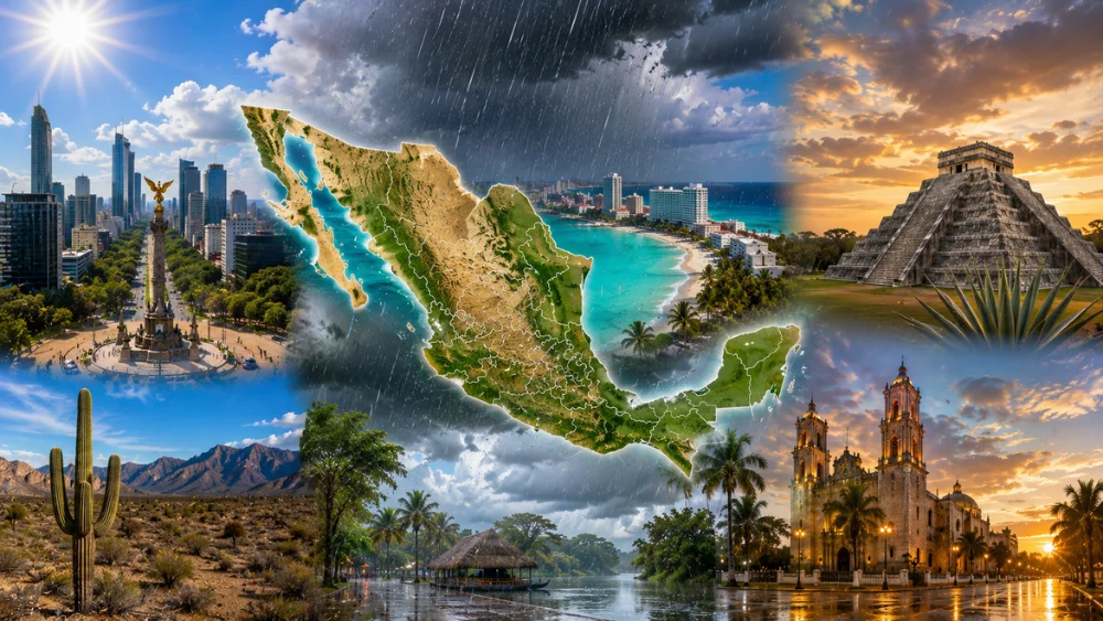 Clima en México HOY 7 de mayo- calor sofocante, lluvias y humedad extrema en el sureste