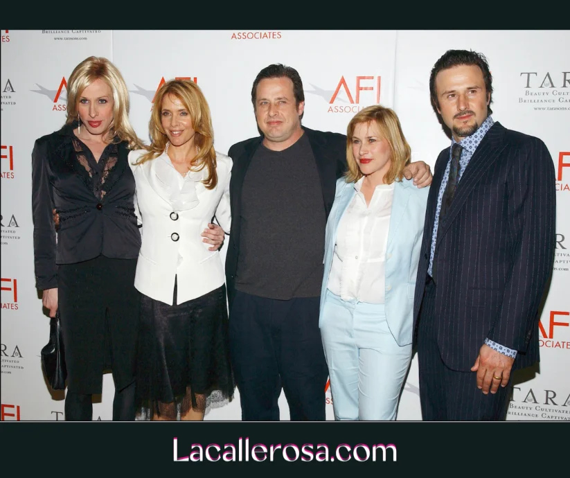 Sus hermanos Alexis, Rosanna, Richmond y David Arquette