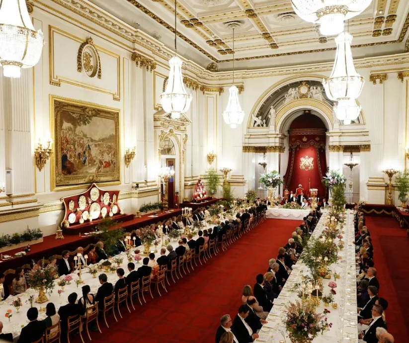 El salmón de río escocés, la carne de granjas británicas y las verduras de temporada