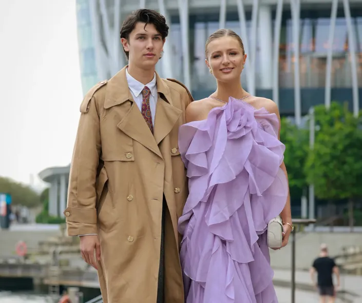 Nicolás de Dinamarca y Benedikte Thoustrup deslumbran en Venecia