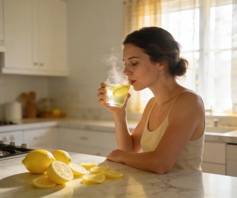 Beneficios del agua tibia con limon respaldados por la nutrición