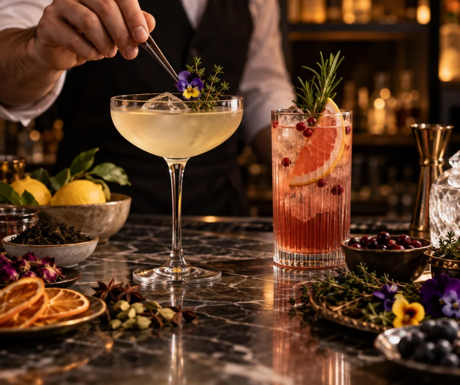 Hierbas, cítricos, especias, infusiones y buena cristalería muestran que la complejidad de un mocktail nace del equilibrio y de la experiencia que se construye en cada copa.