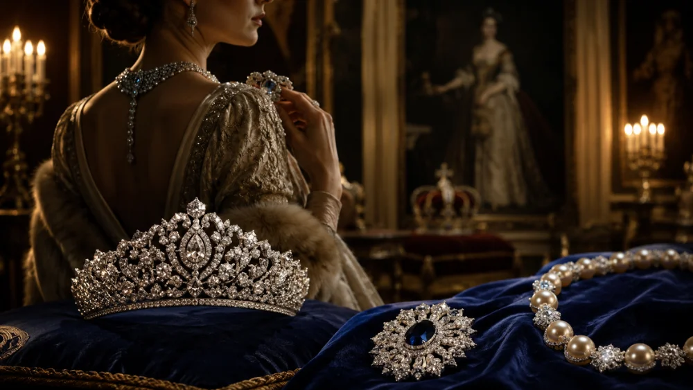 Joyas reales- el lenguaje secreto del poder y la herencia.