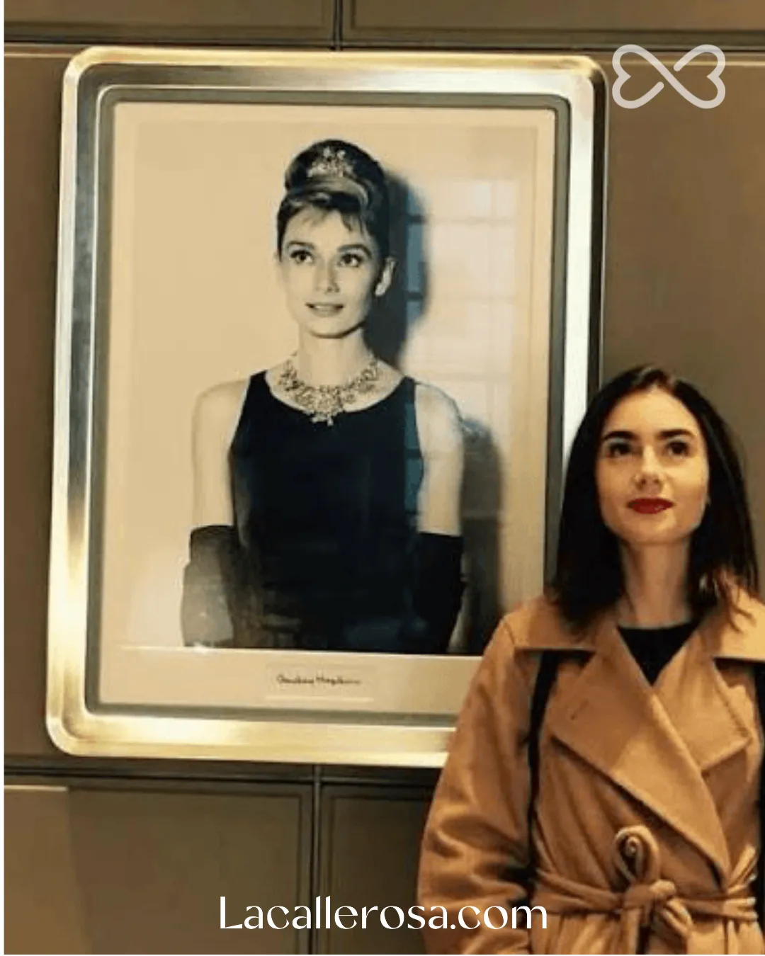 lily collins y audrey