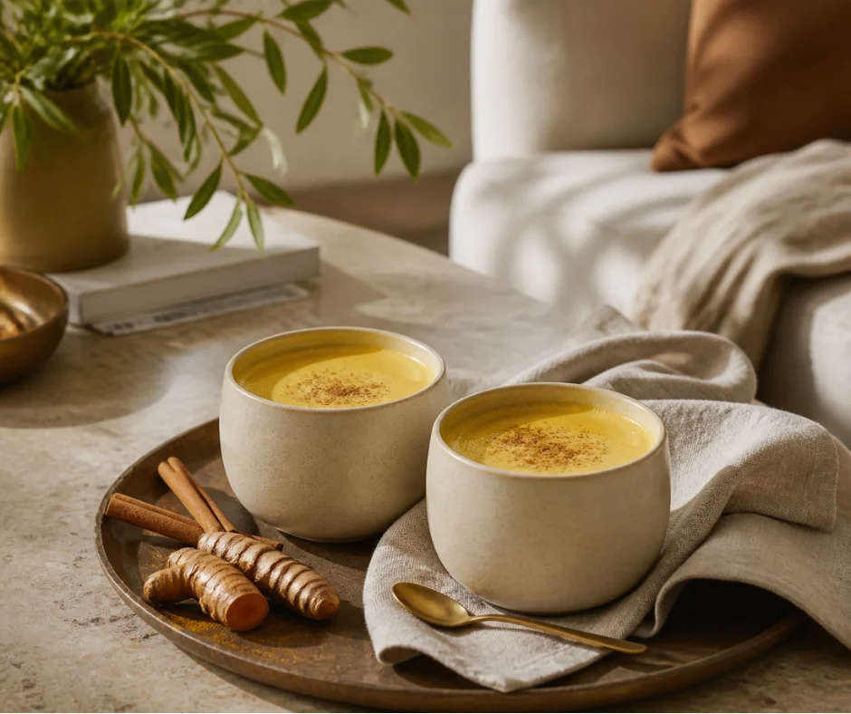 La popularidad de la golden milk revela algo más amplio sobre la vida contemporánea.