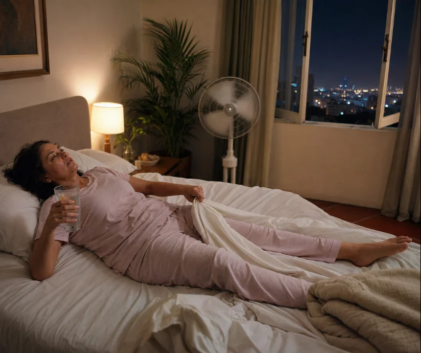 El calor y la humedad pueden provocar sed, inquietud y despertares frecuentes que impiden mantener un sueño profundo y reparador. 