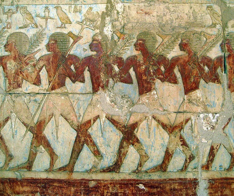 Relieve de la expedición a Punt ordenada durante el reinado de Hatshepsut.