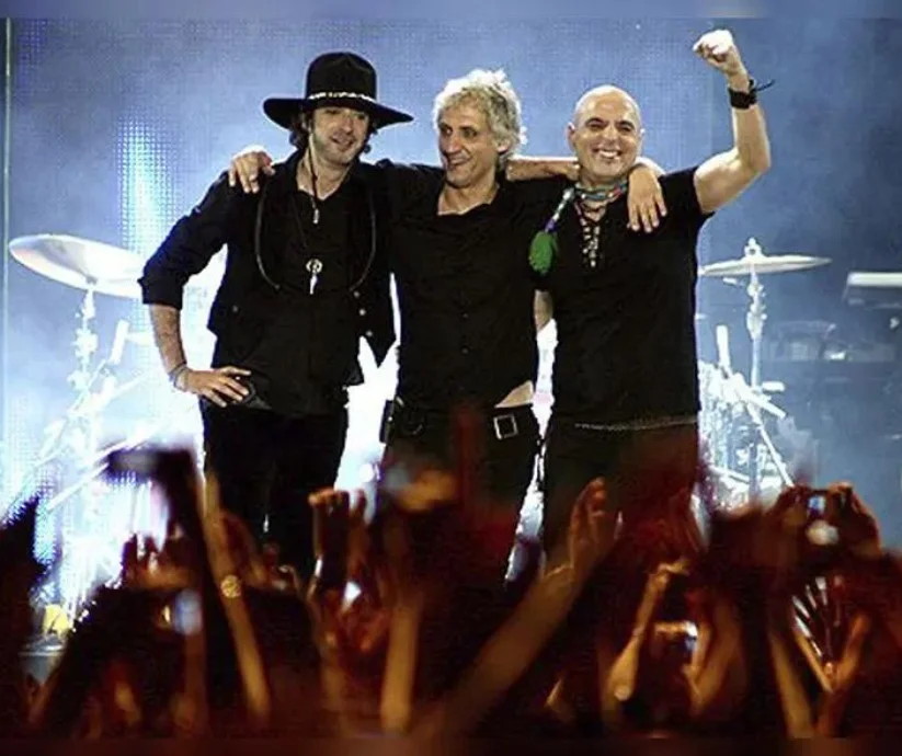 Charly Alberti y Zeta Bosio en su nueva gira de Soda Stereo junto a Gustavo Cerati