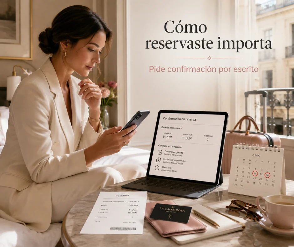 Cómo reservamos también influye- antes de pagar un late checkout, conviene confirmar por escrito la tarifa, el horario autorizado y las condiciones de la estancia.