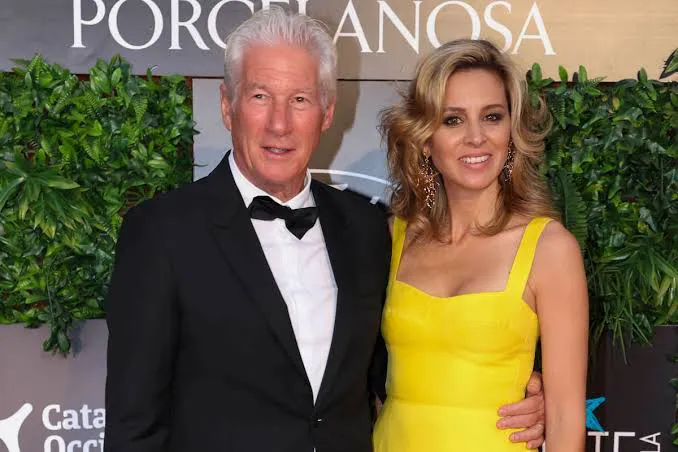 Richard Gere y esposa Richard Gere y esposa