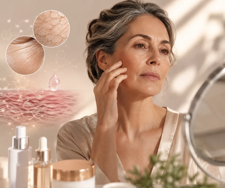 La piel cambia con la menopausia, pero comprender esos cambios es el primer paso para cuidarla con inteligencia y bienestar.