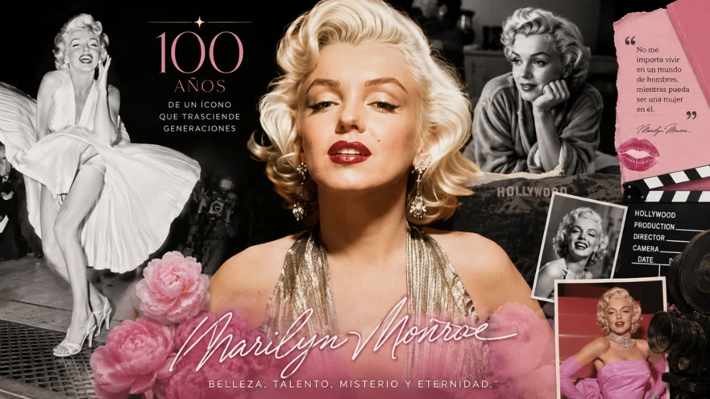 Marilyn Monroe- cien años de la mujer que conquistó al mundo y nunca logró escapar de su propio mito.