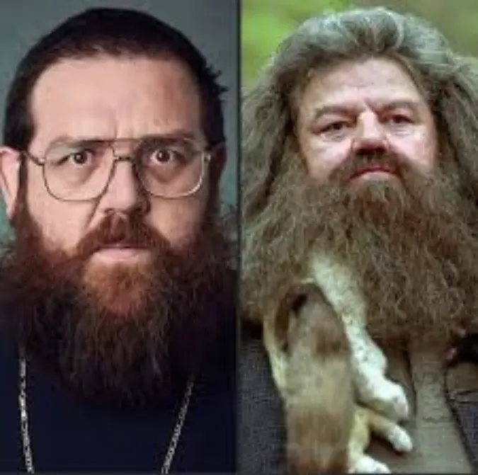 Nick Frost como Hagrid