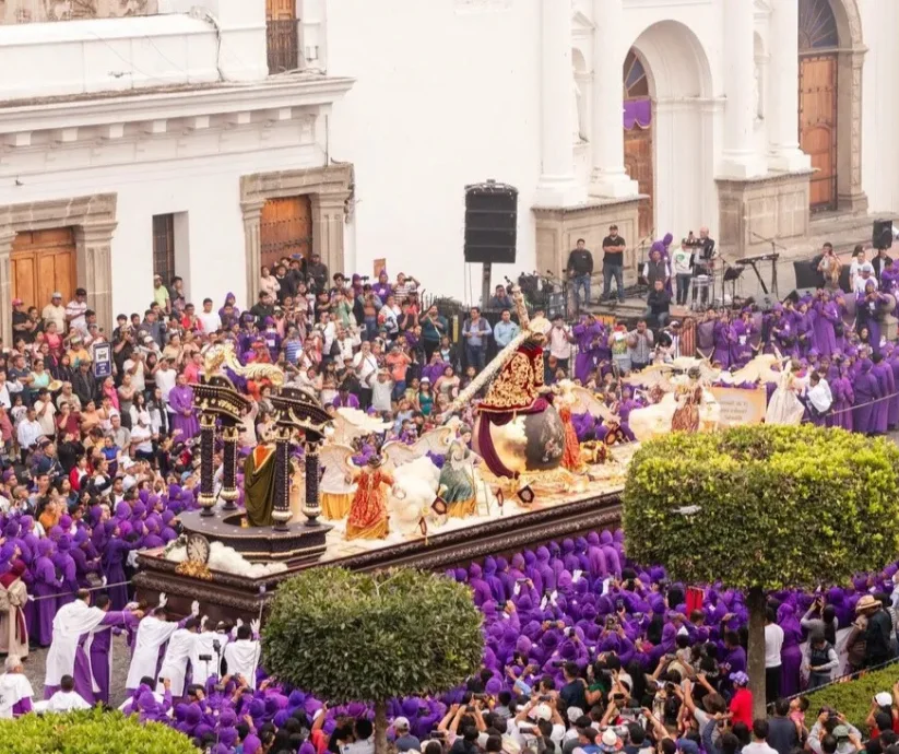Procesión en Antigüa